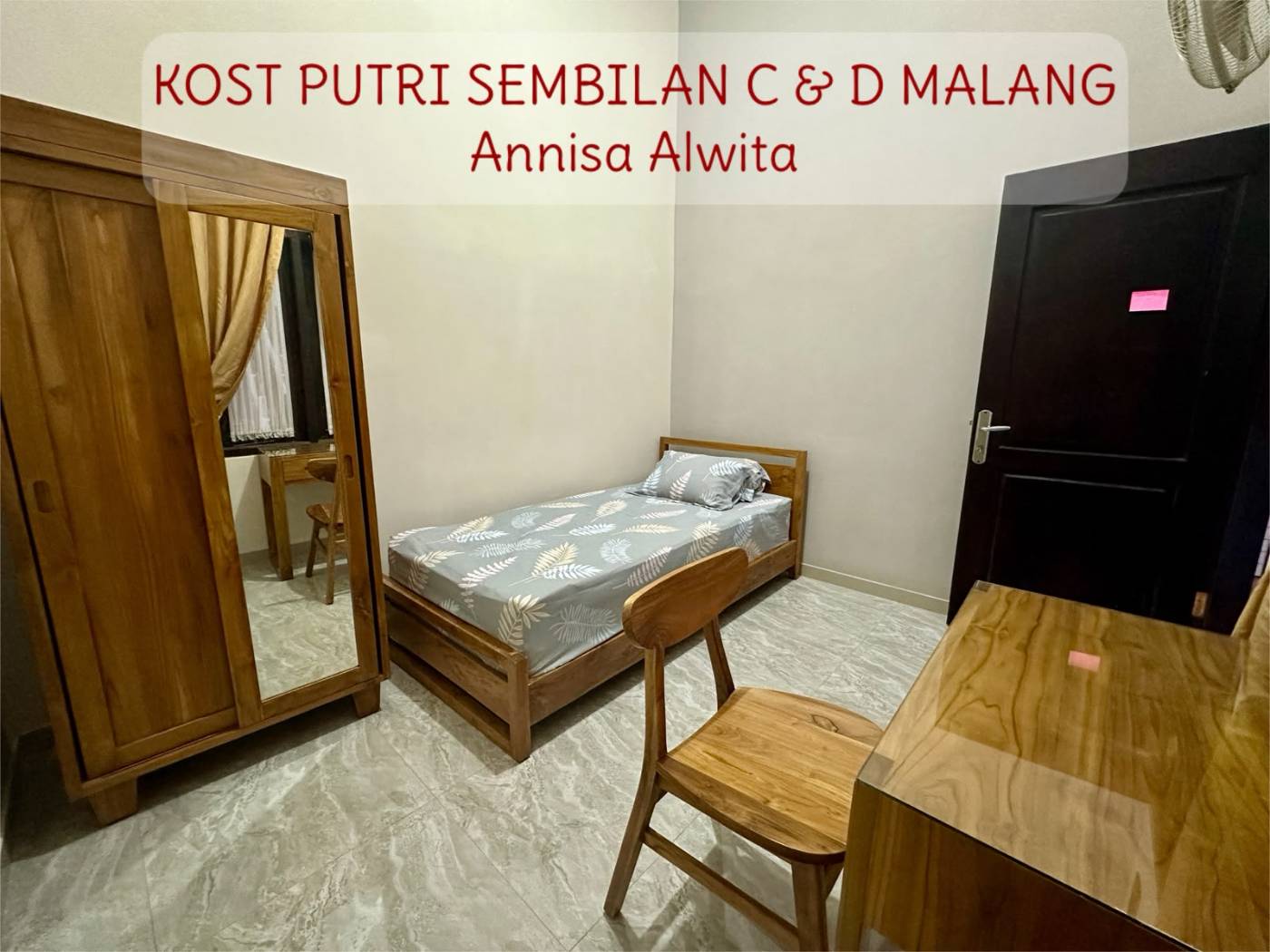 Kost Putri Sembilan C & D Malang