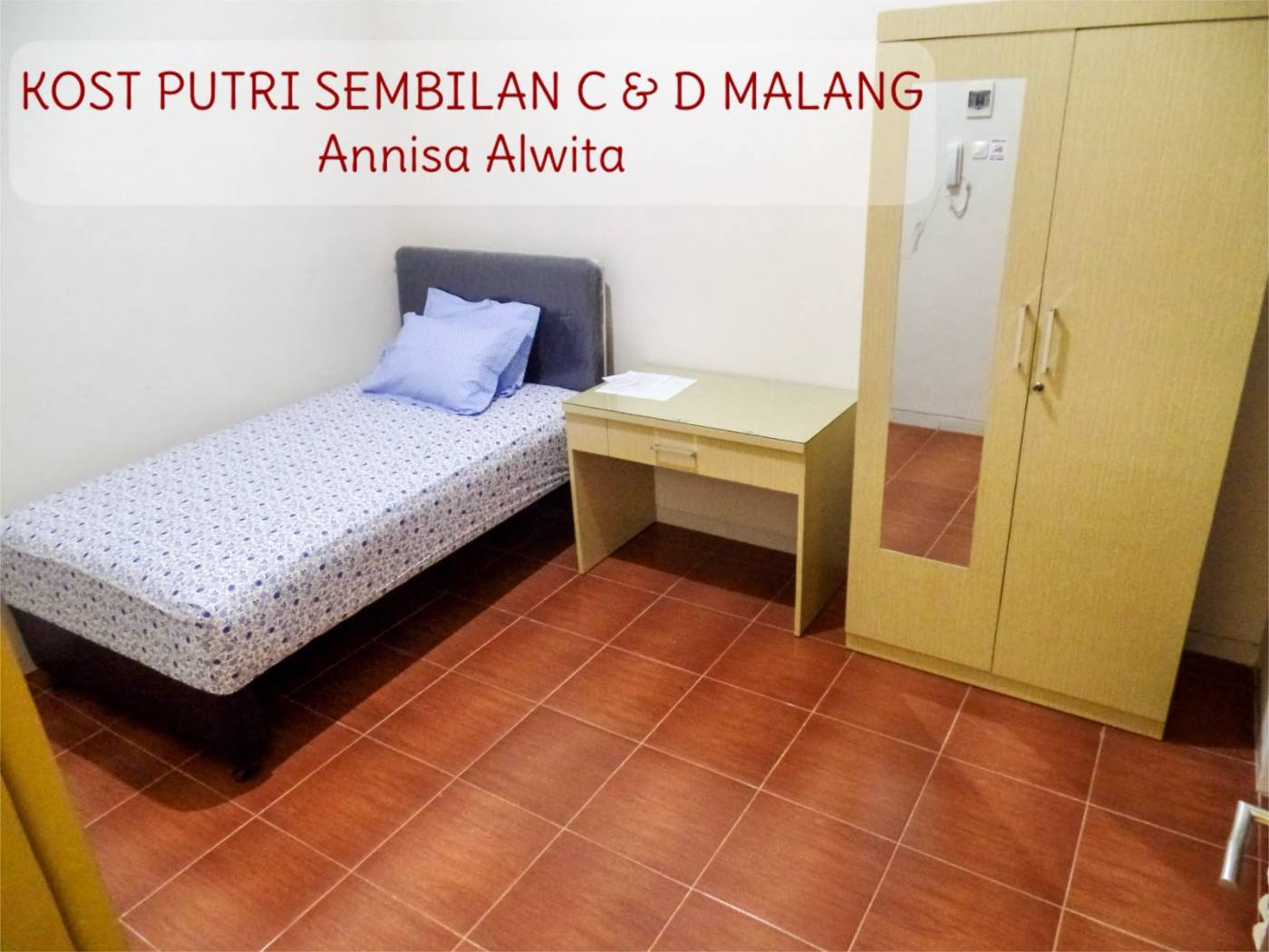 Kost Putri Sembilan C & D Malang